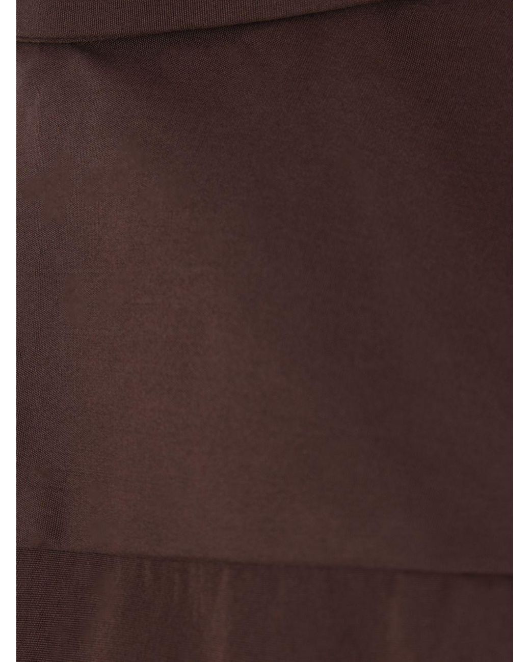Dries Van Noten Brown Long-Sleeved Blouse