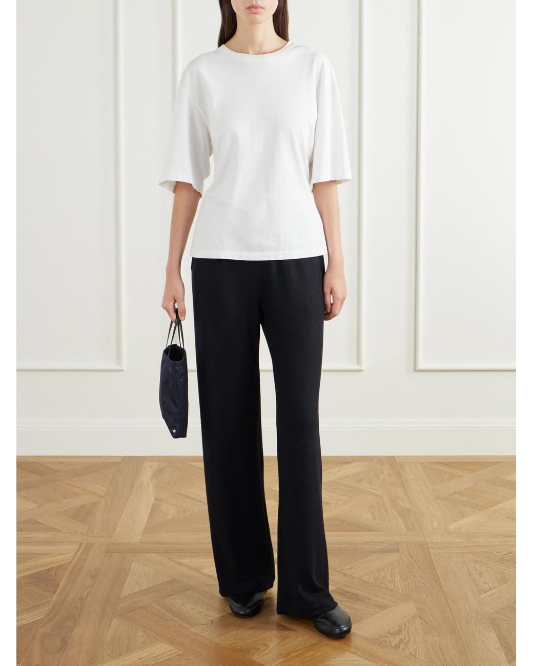 Leset Black Lauren Pocket Trousers