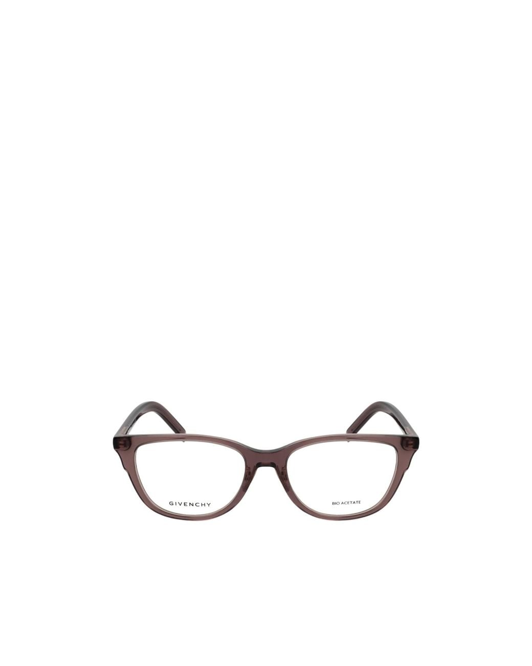 Givenchy White Eyewear Oval Frame Glasses