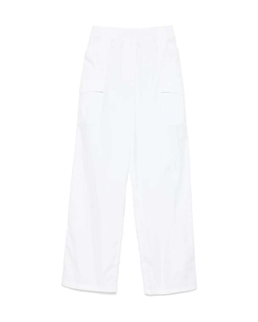 Ermanno Scervino White Cotton Trousers