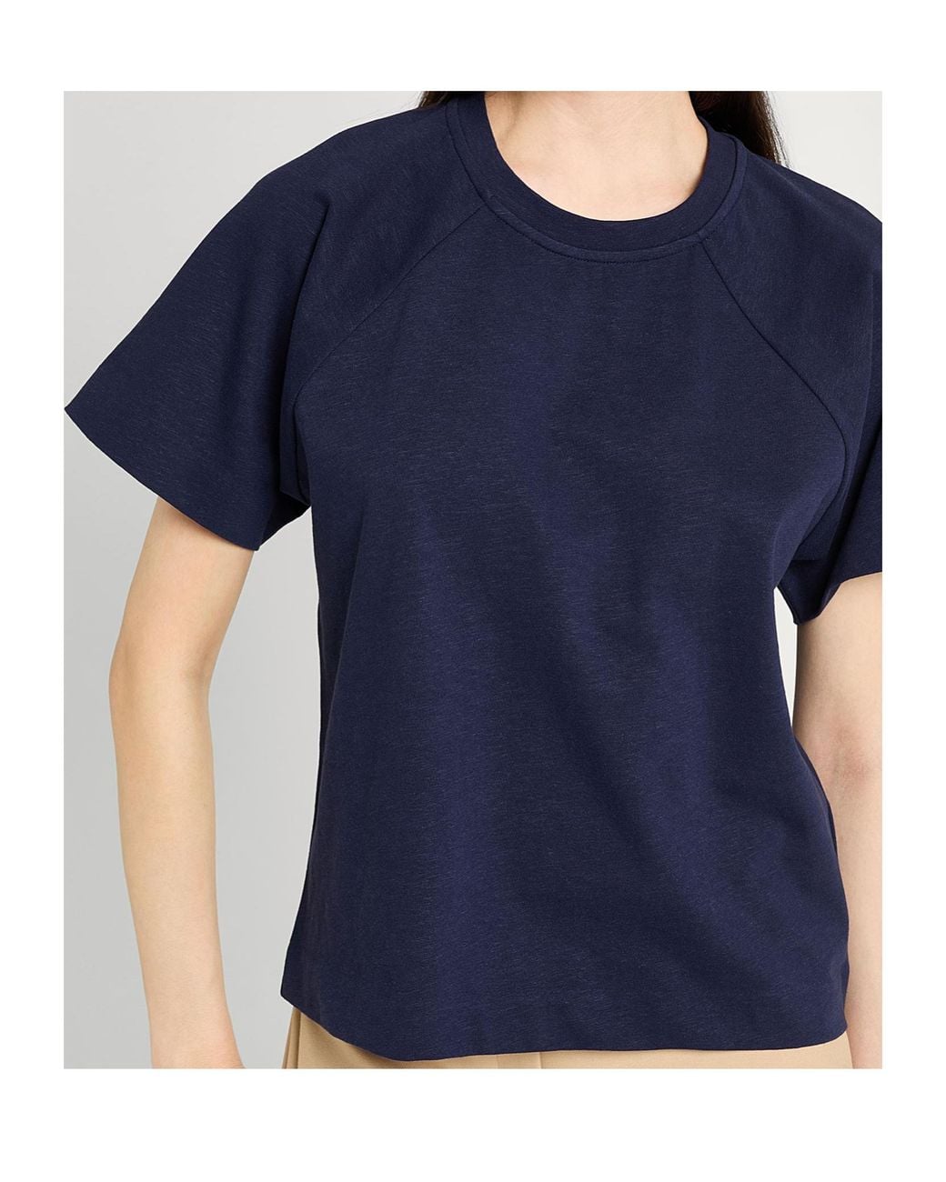 MAX&Co. Blue Short Sleeve Crew Neck T-Shirt