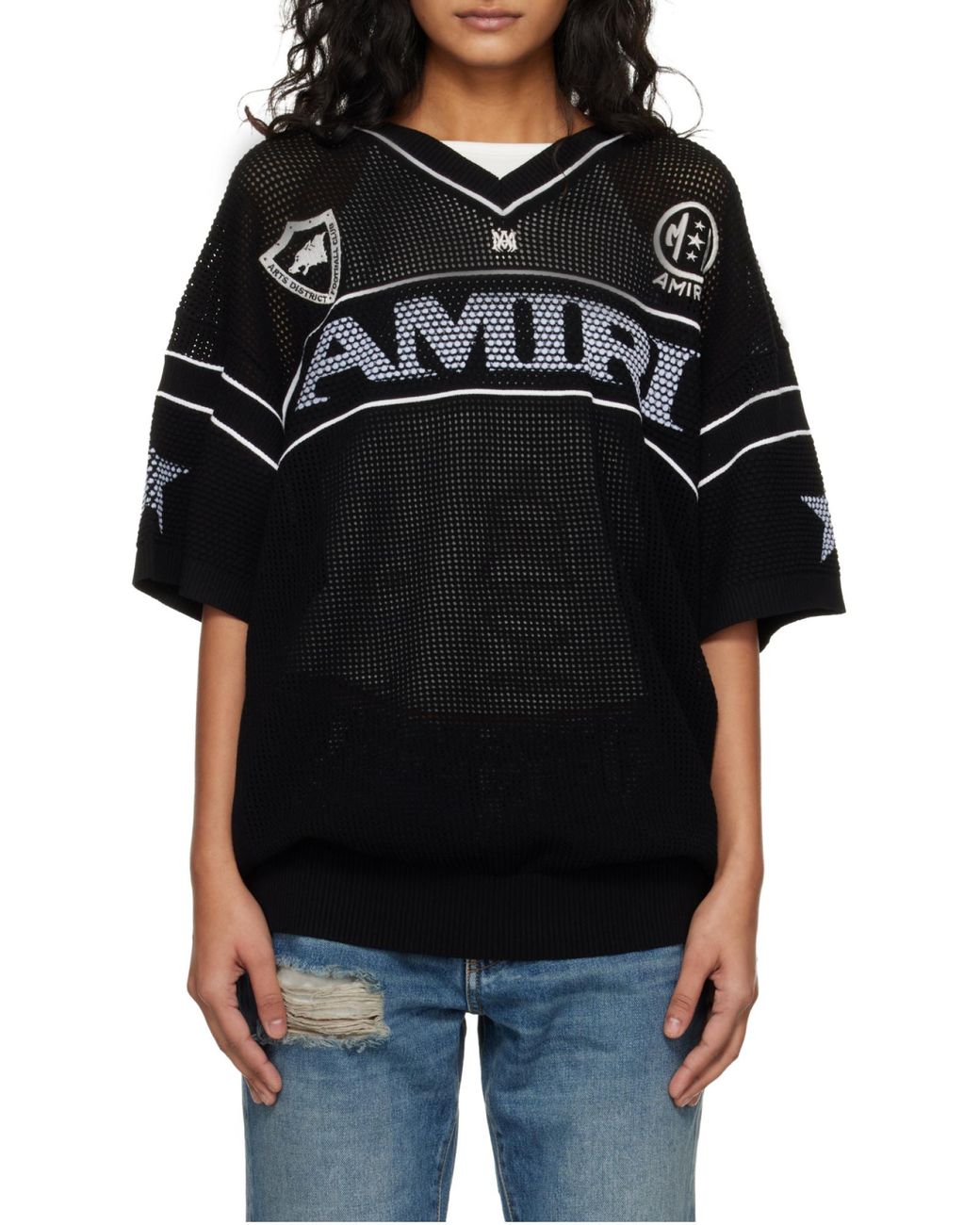 Amiri Black “Oversize” T-Shirt