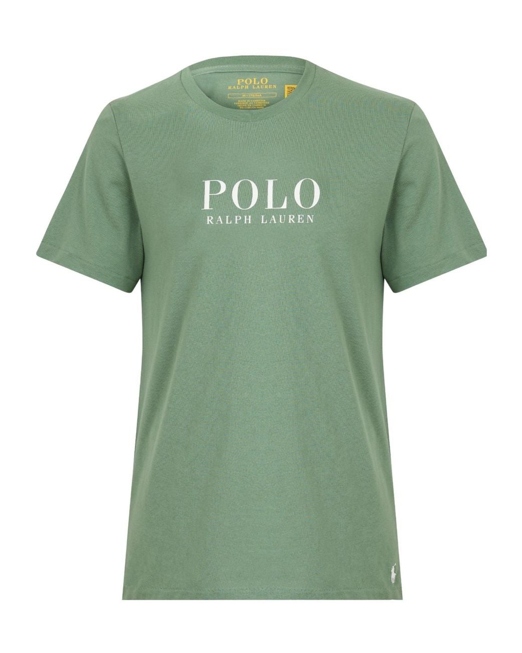 Polo Ralph Lauren Green Minimalist Logo Shortsleeve Top for men