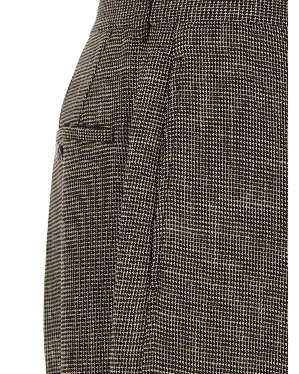 Phoebe Philo Gray Casual Pants With Belt Loops
