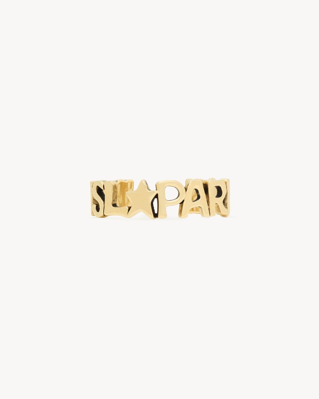 Saint Laurent Metallic Ysl Paris Cuff