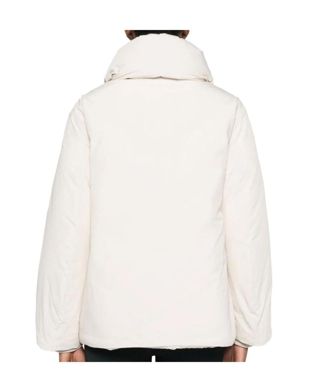 Woolrich White Long-Sleeved Cotton Clothes
