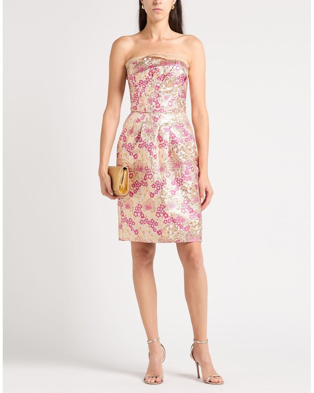 Dolce & Gabbana Pink Sheath Dresses