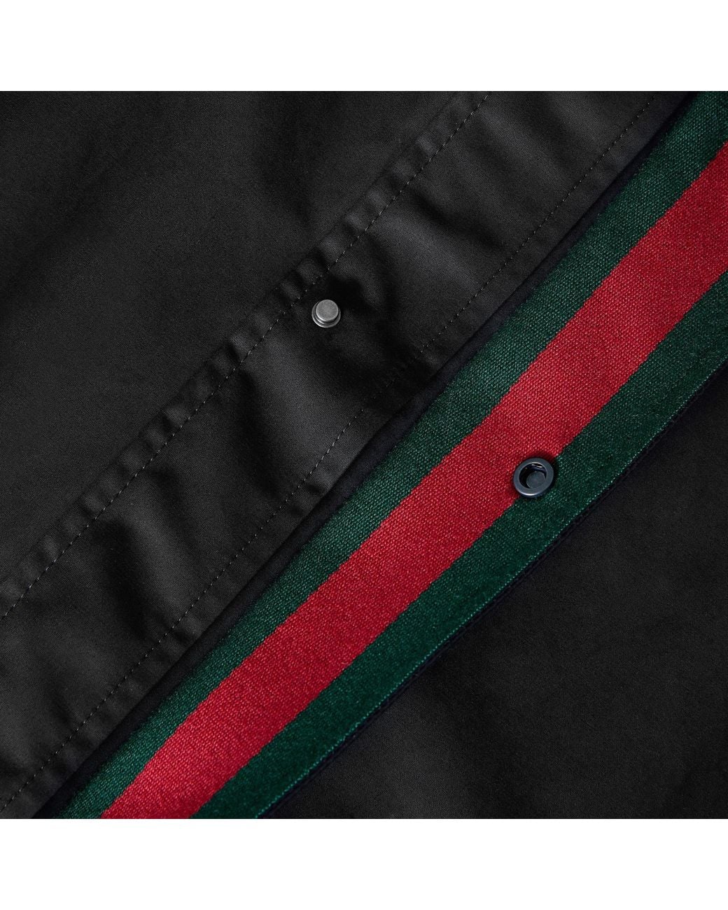 Gucci Black Short Hooded Casual Jacket Crafted for men