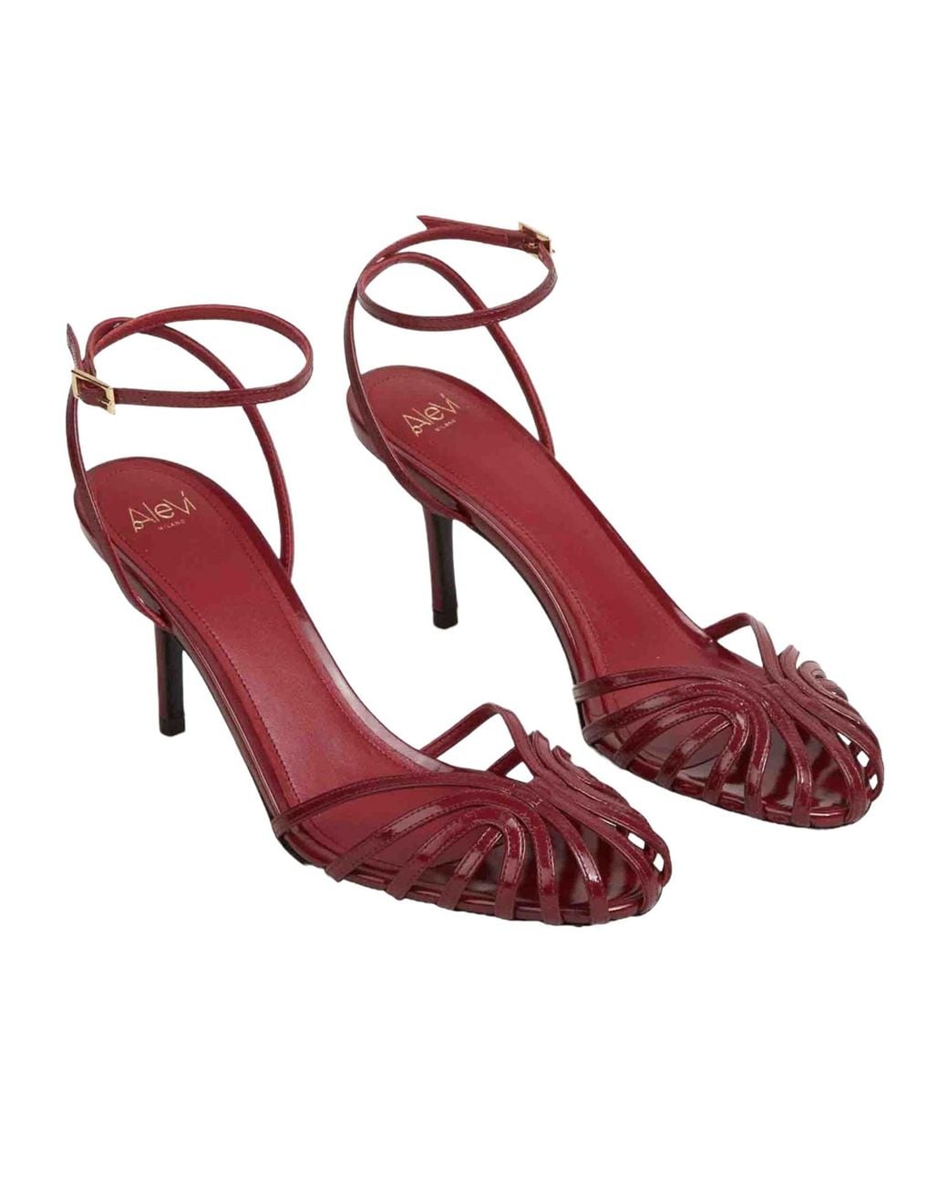 ALEVI Pink Blake Leather Sandals