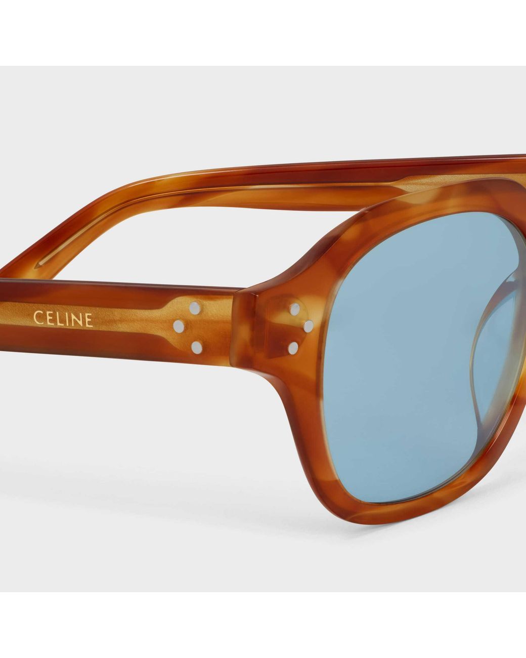 Céline Blue Frame 60 Sunglasses for men