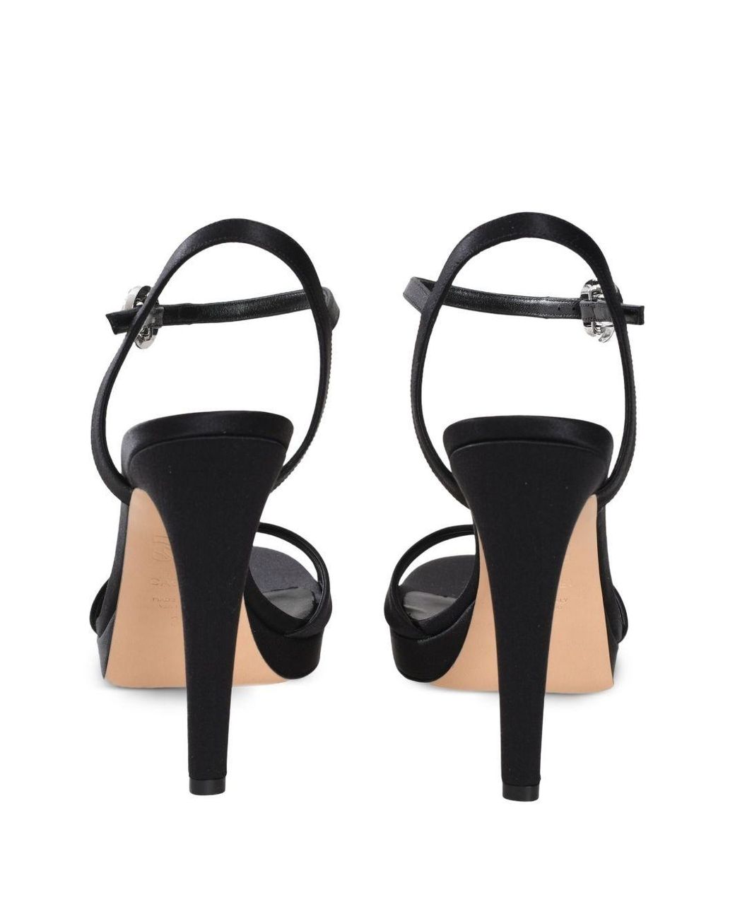 Casadei Black 100Mm Michelle Sandals
