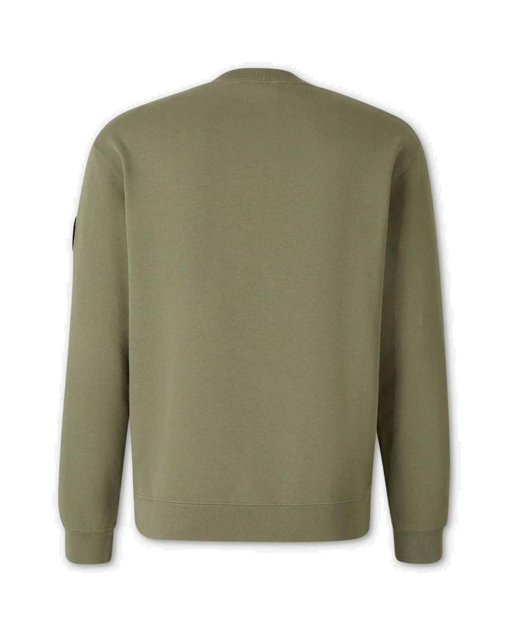 Canada Goose Green Logo Patch Crewneck Sweatshirt for men