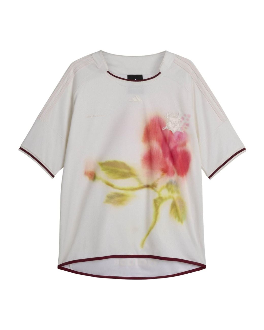 Adidas Originals White Raglansleeve Sport Top