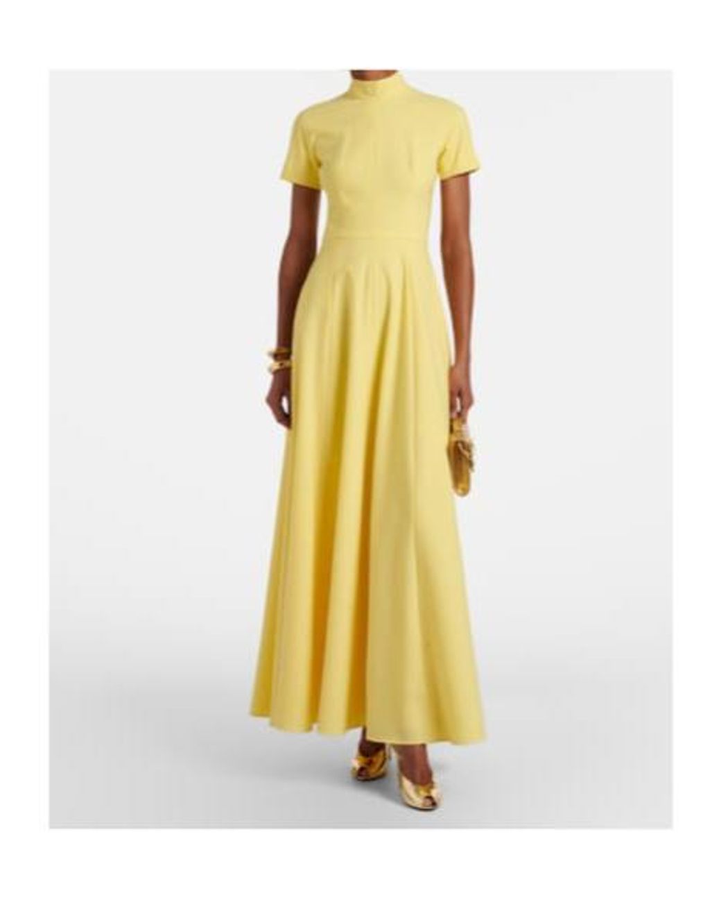 Emilia Wickstead Yellow Malinda Gown