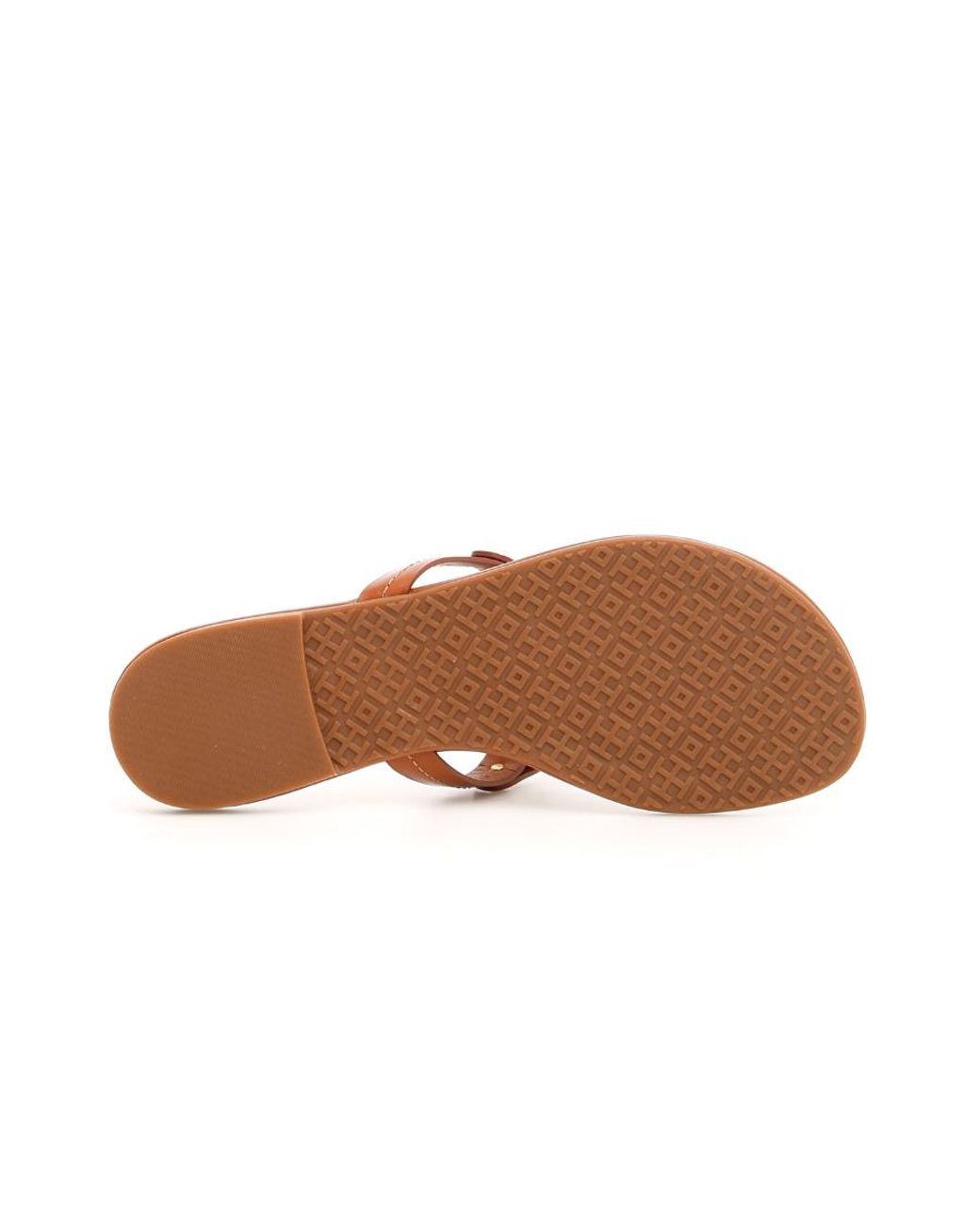 Tory Burch Brown Miller Flat Sandals