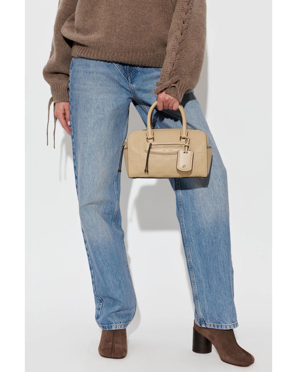 MICHAEL Michael Kors Natural Jet Set Travel Shoulder Bag