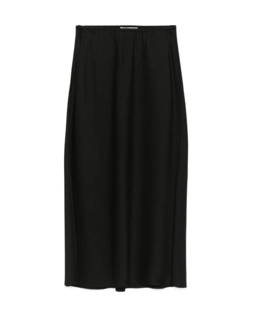 Lisa Yang Black Silk Midi Skirt