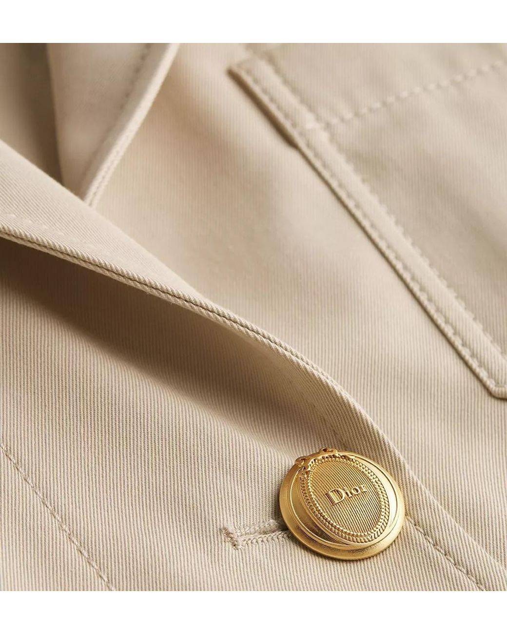 Dior Natural Fitted Jacket