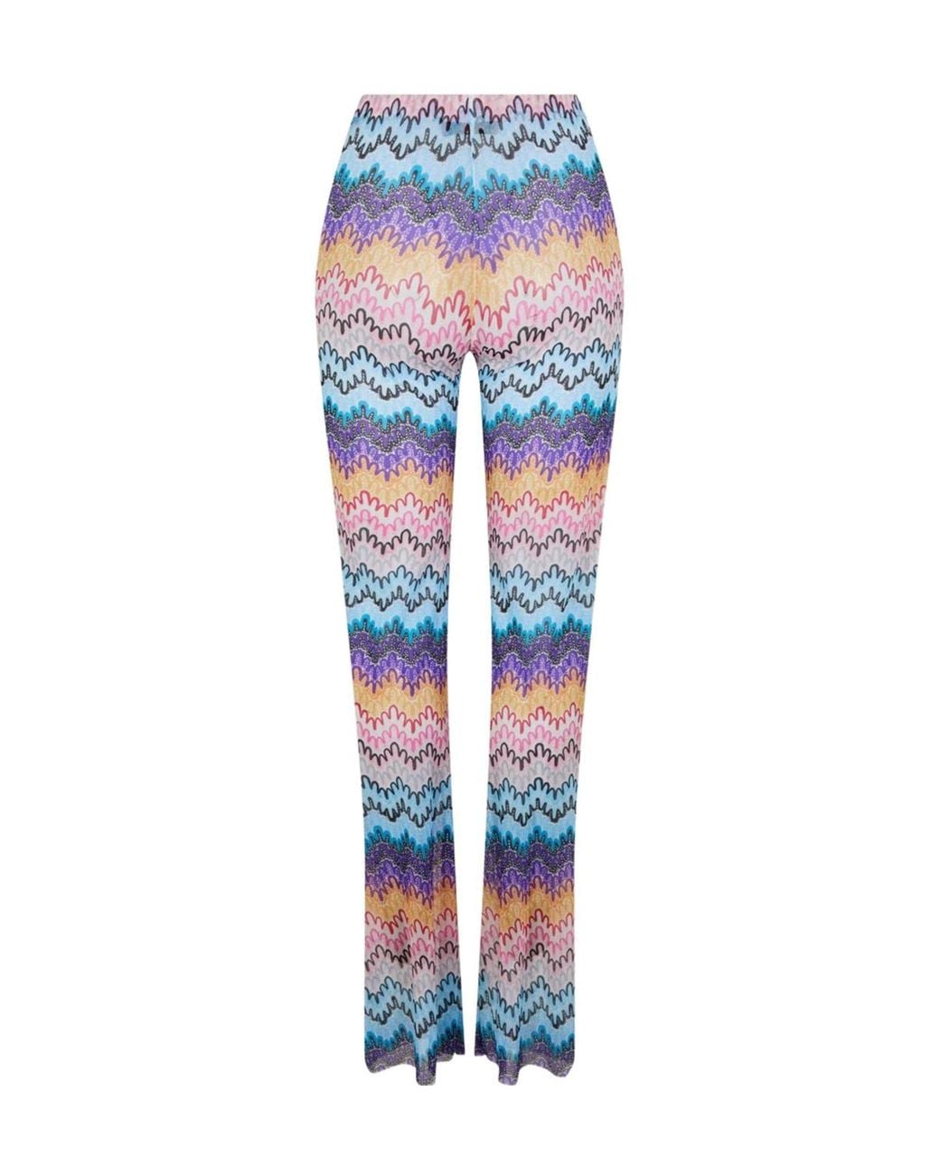 Missoni Blue Mib Trousers Ld53