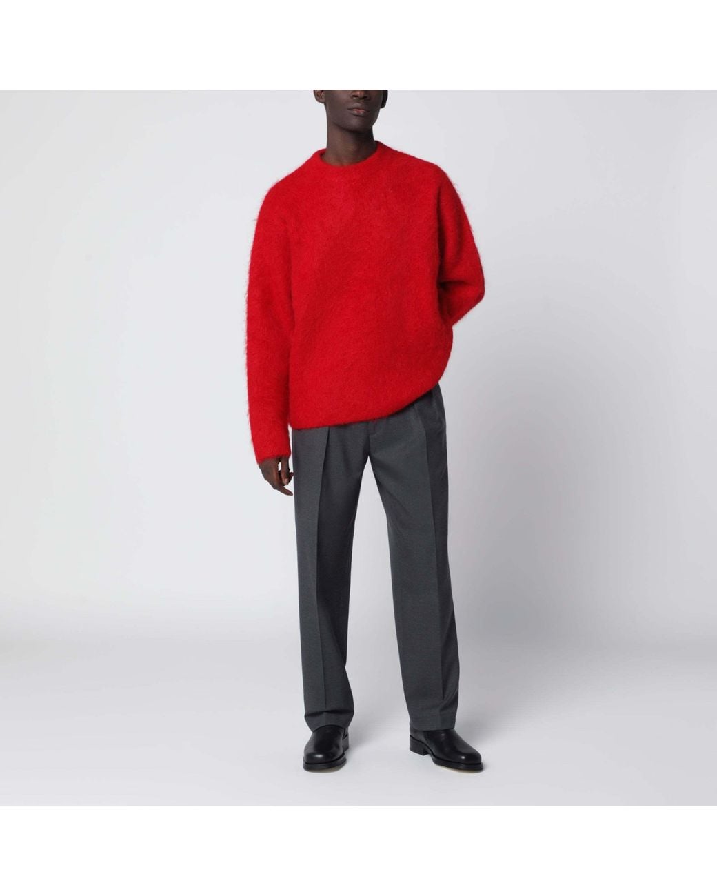 Séfr Red Long-Sleeved Sweater for men