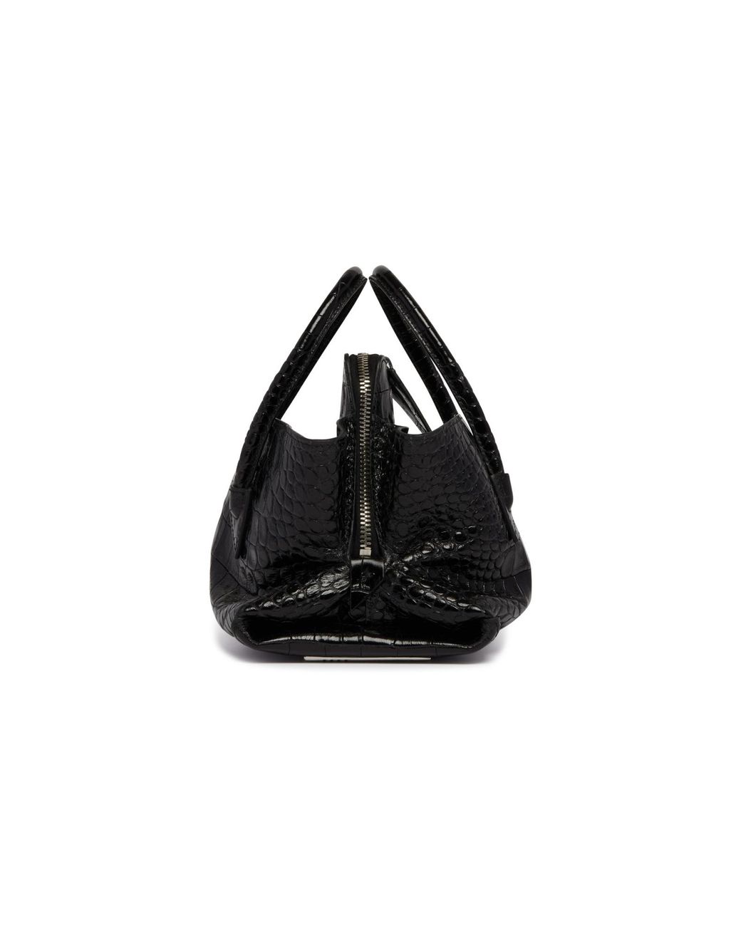 The Attico Black The La Passeggiata Mini Top Handle Bag