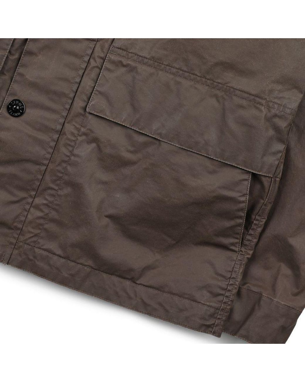 Stone Island Brown Field Jacket for men