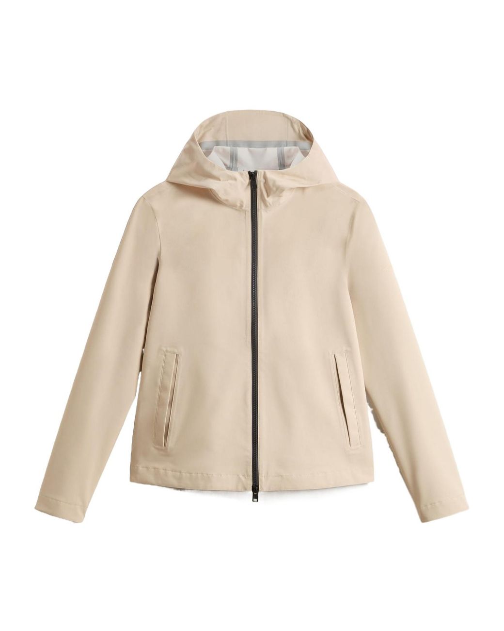 Woolrich Natural Hooded Jacket
