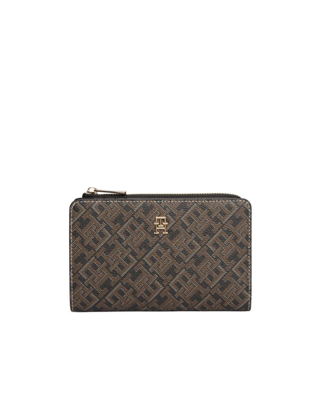 Tommy Hilfiger Gray Zip Around Purse