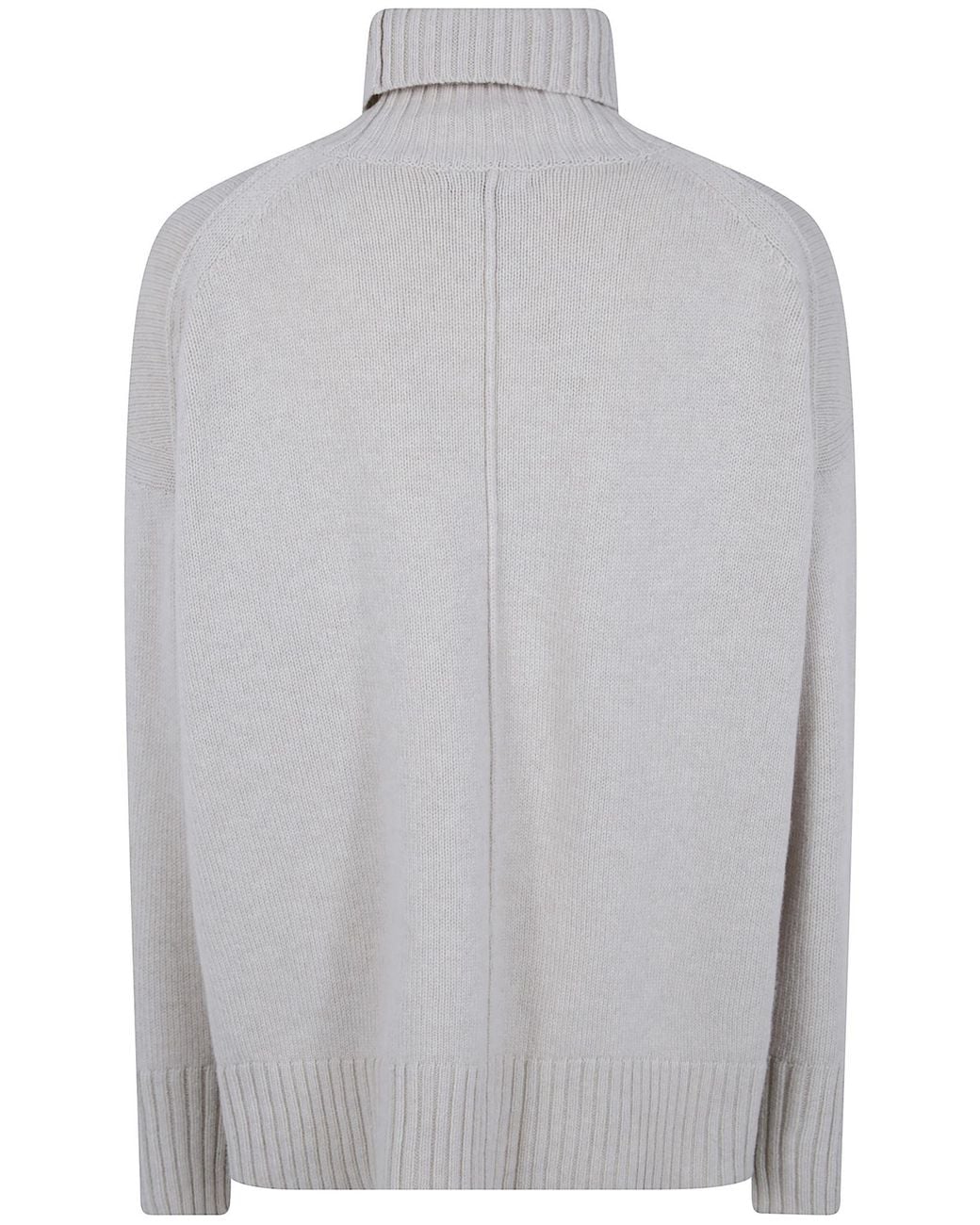 Soeur Gray William Oversized Turtleneck Knitted Sweater