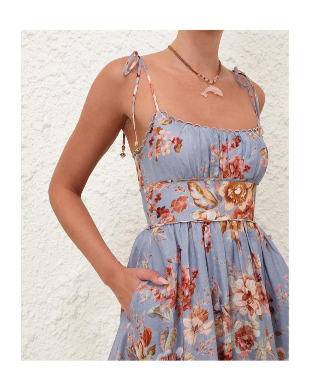 Zimmermann White Awaken Dress