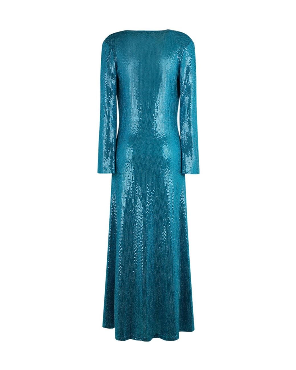 Dodo Bar Or Blue Julie Sequin-Embellished Long Dress