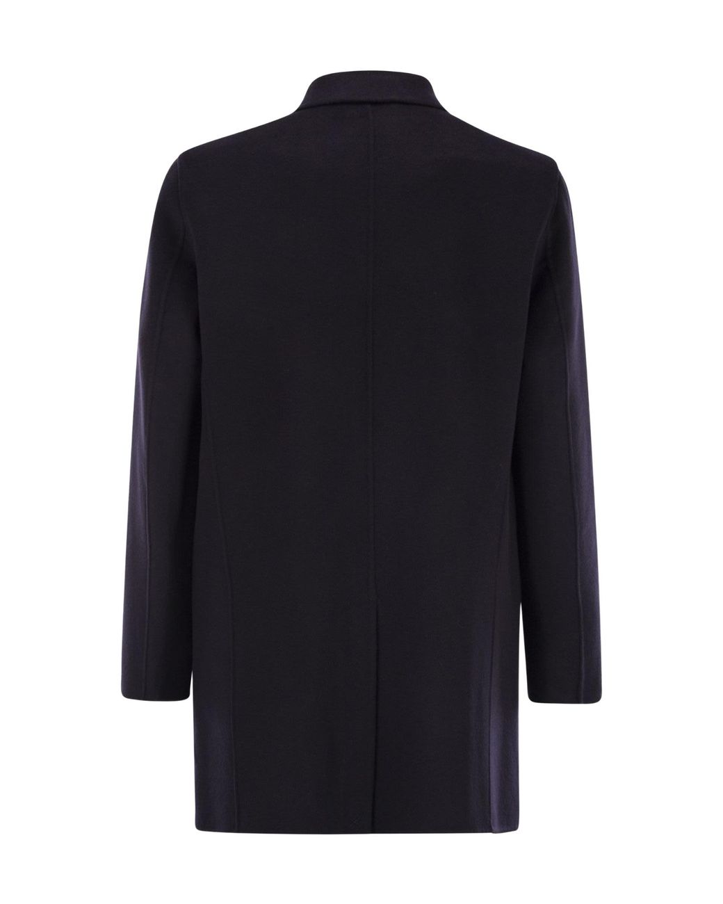 Paltò Blue Paltò Alfredo Single Breasted Coat for men