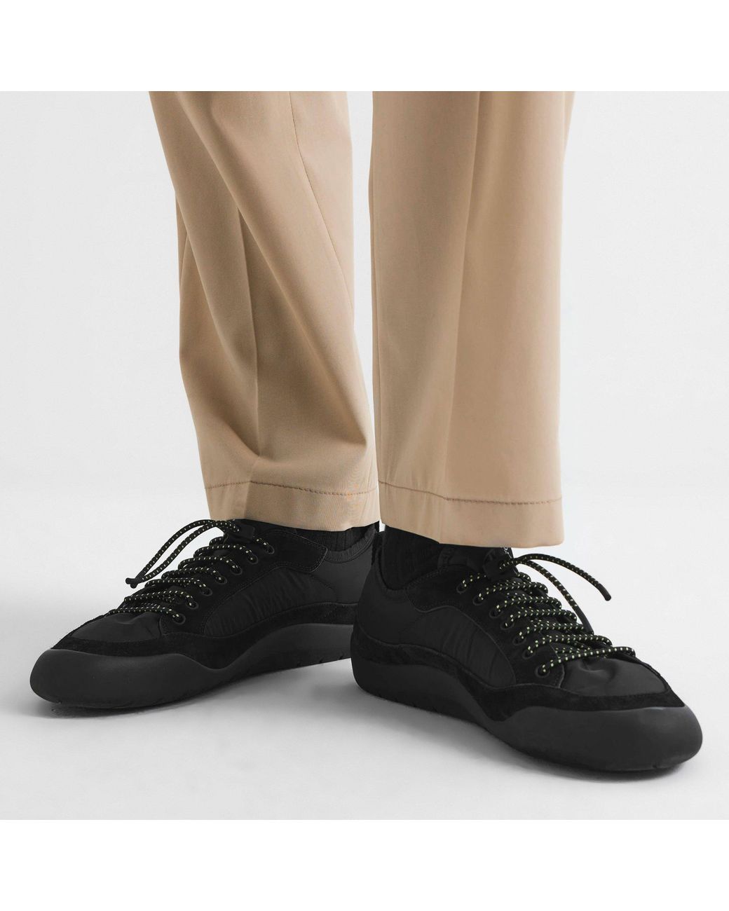 Prada Black Low-Top Trainers for men