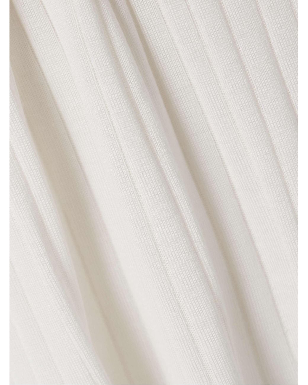 The Row White Crew Neck Vest