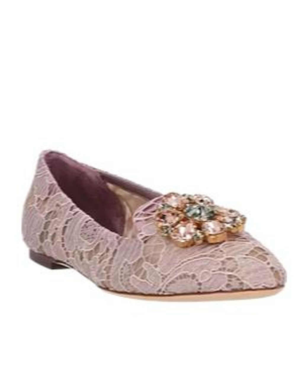 Dolce & Gabbana Pink Minimalist Loafers