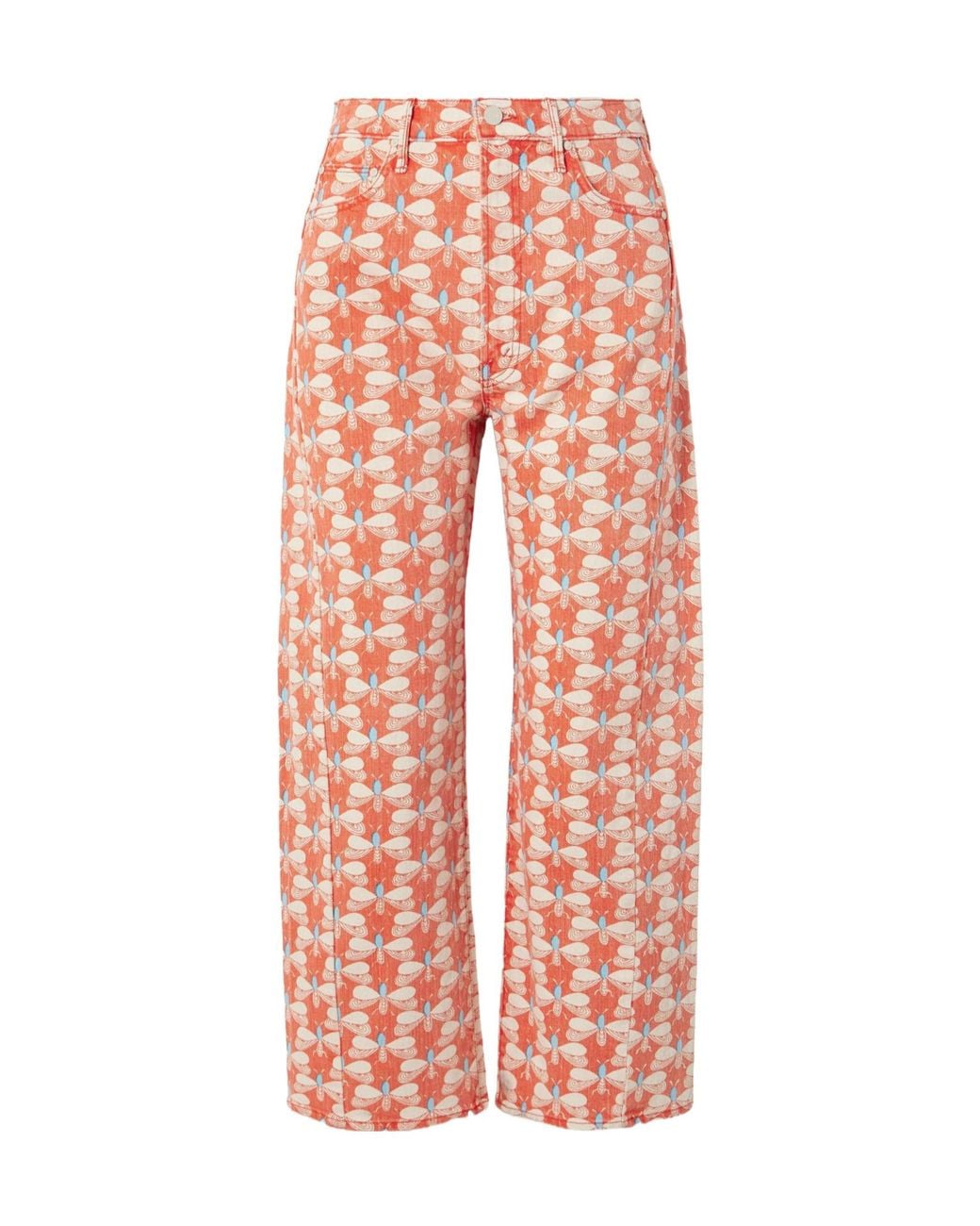 Mother Pink Simple Jeans