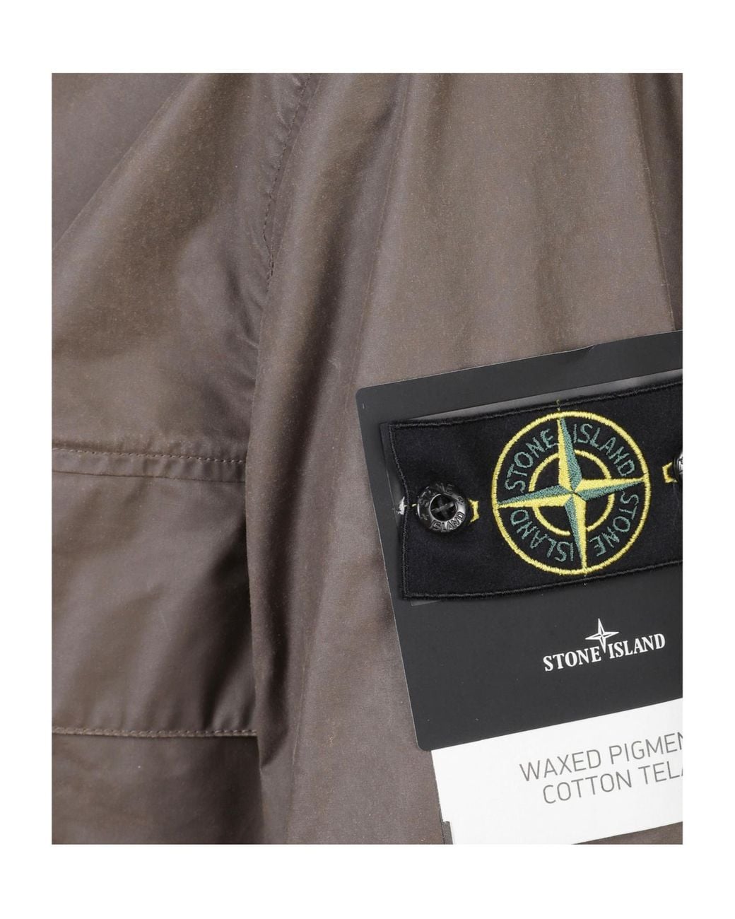 Stone Island Brown Field Jacket for men