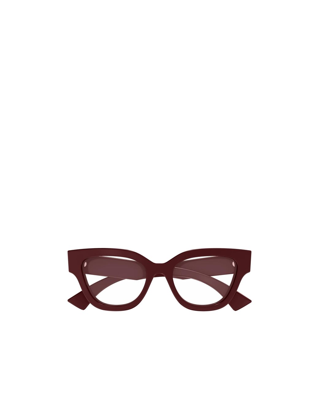 Gucci Brown Eyewear Cat Eye Frame Glasses