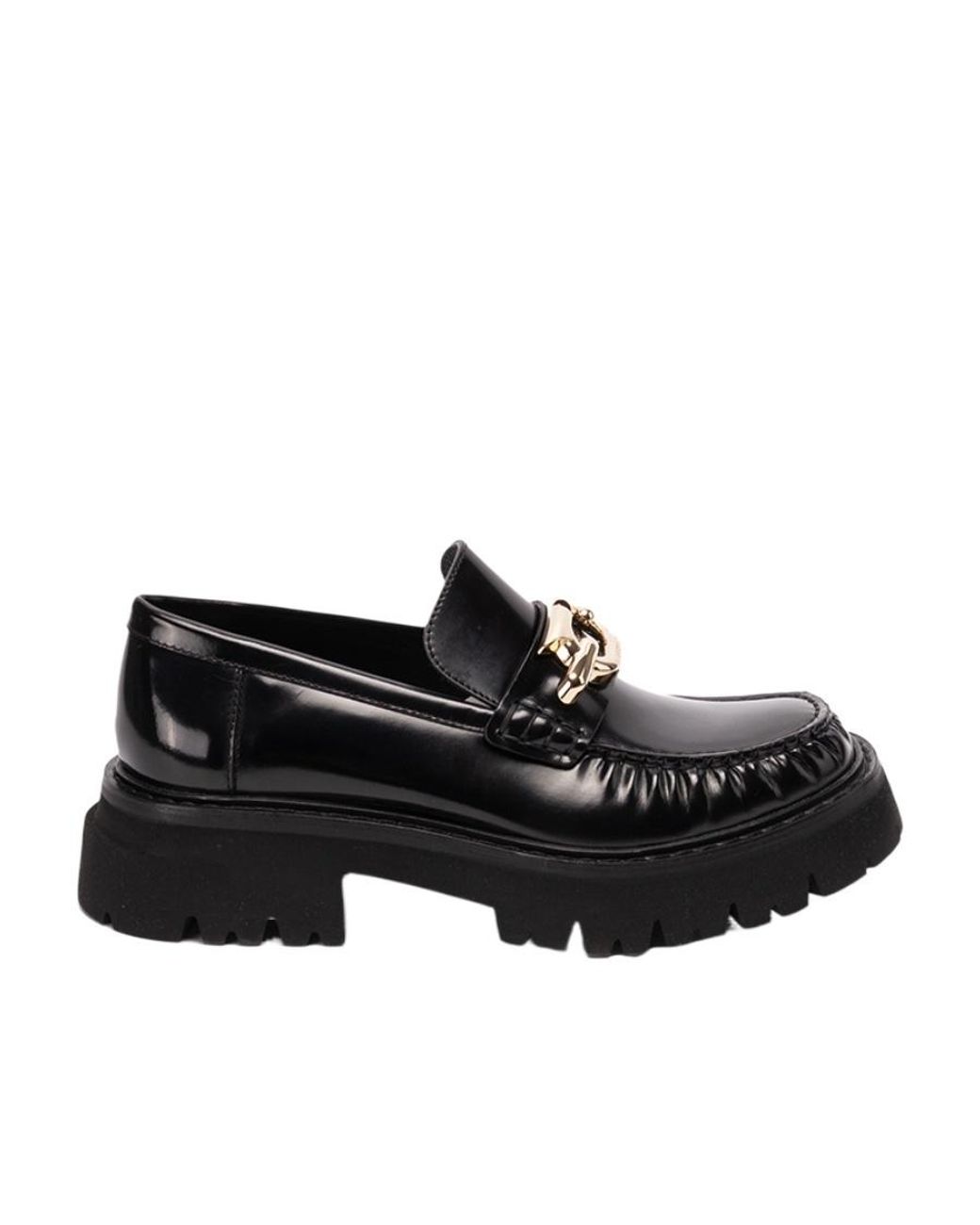 Ferragamo Black Ferragamo Gancini Buckle Slip-On Loafers
