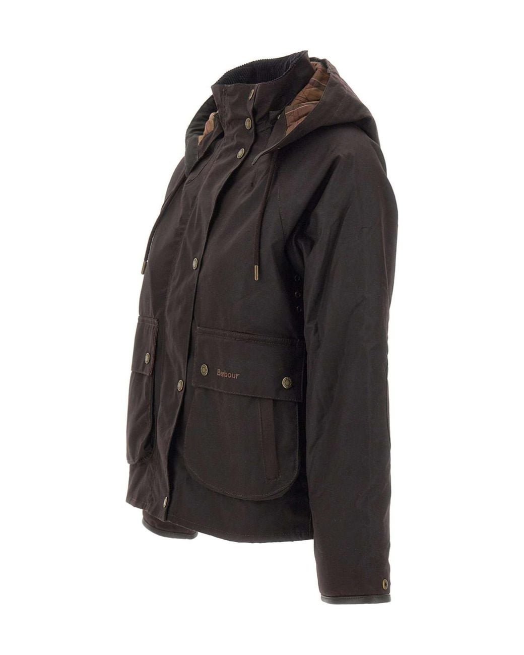 Barbour Black Kinsale Tartan-Print Scarf
