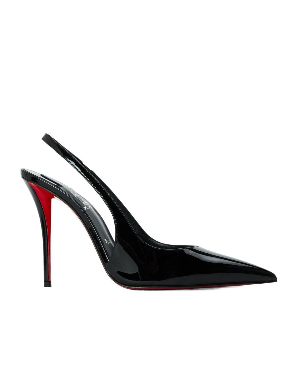 Christian Louboutin Black Chr Miss Z Slingbacks
