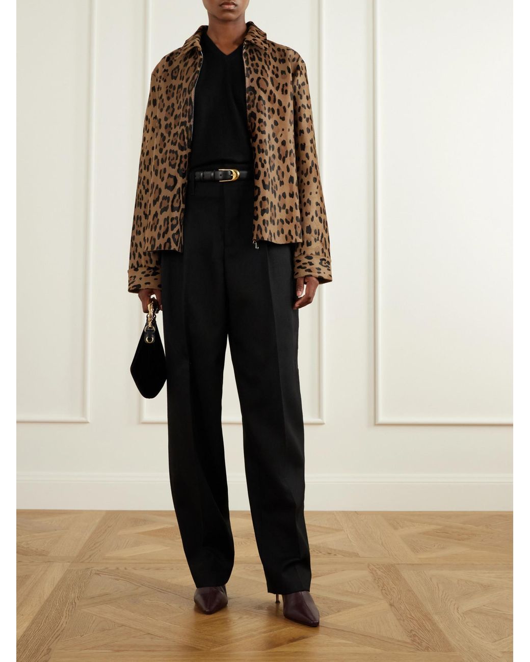 Aquazzura Brown Sheepskin Ankle Boots
