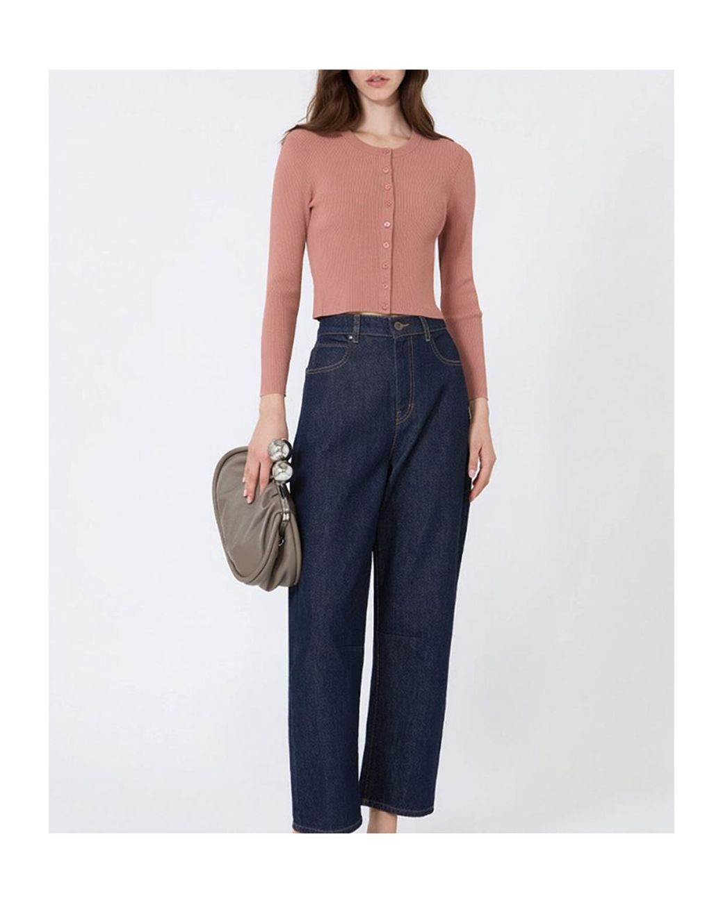 Weekend by Maxmara Pink Cardigan A Costine