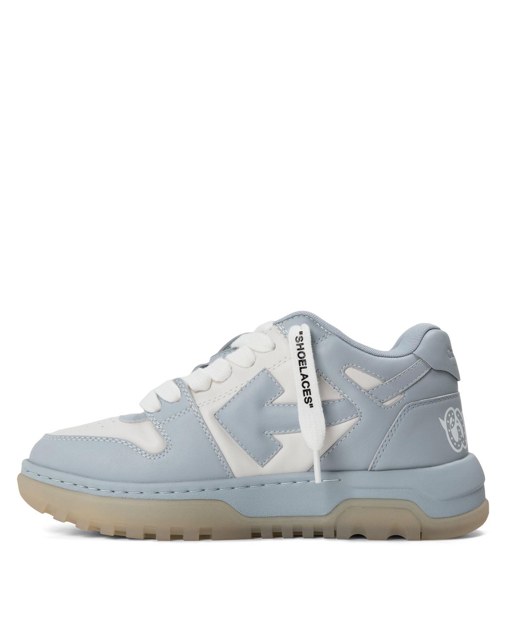 Off-White c/o Virgil Abloh Blue Light Color-Block Thick Sole Sneaker for men