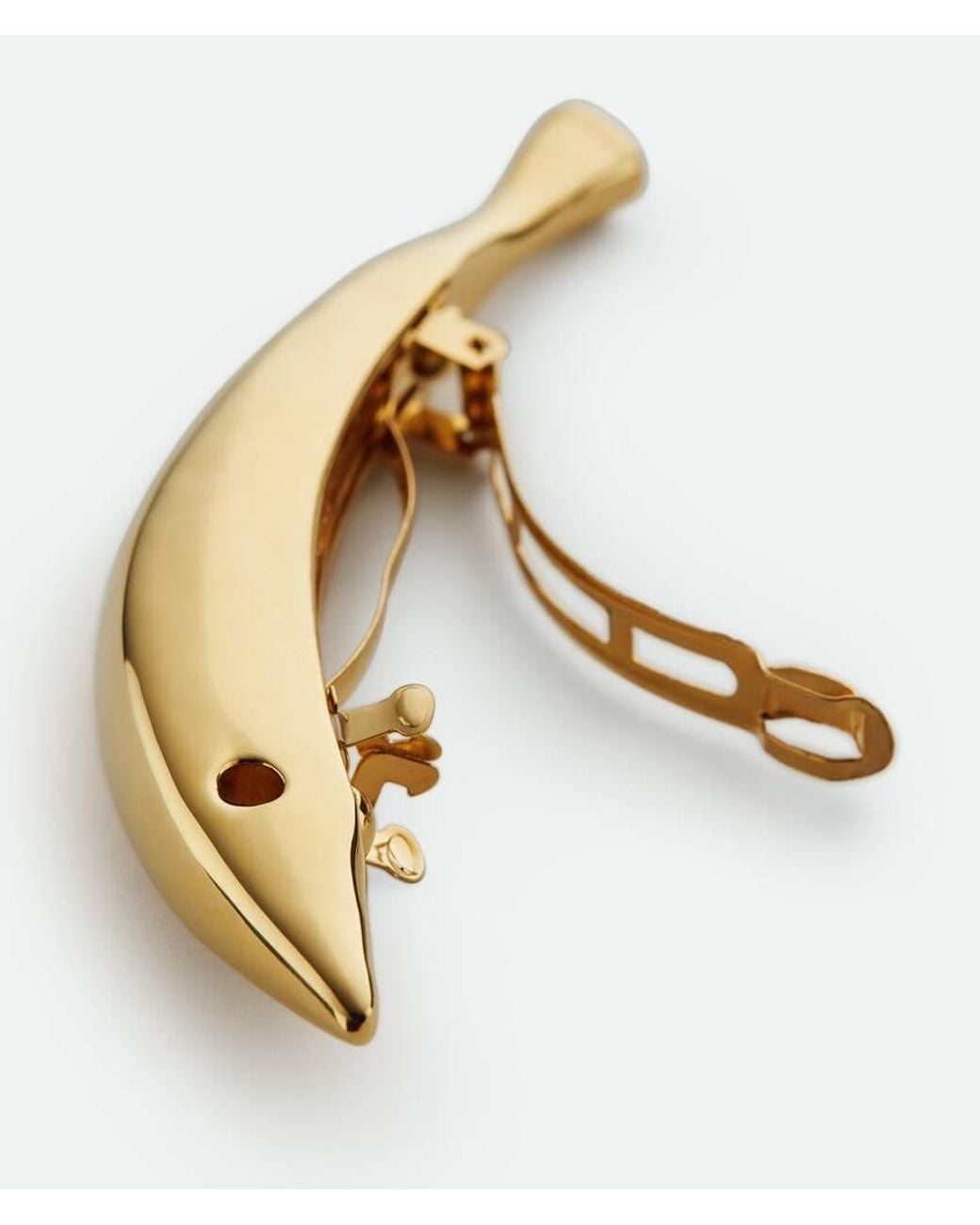 Bottega Veneta Natural Sardine Hair Clip