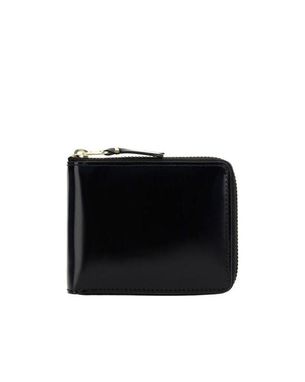 Comme des Garçons Black Comme Des Garçons Wallet Zipped Bi-Fold Wallet for men