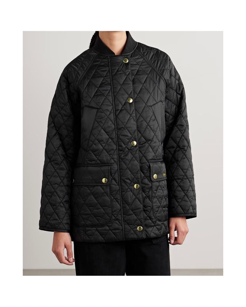Barbour Black Long Sleeve Casual Jacket