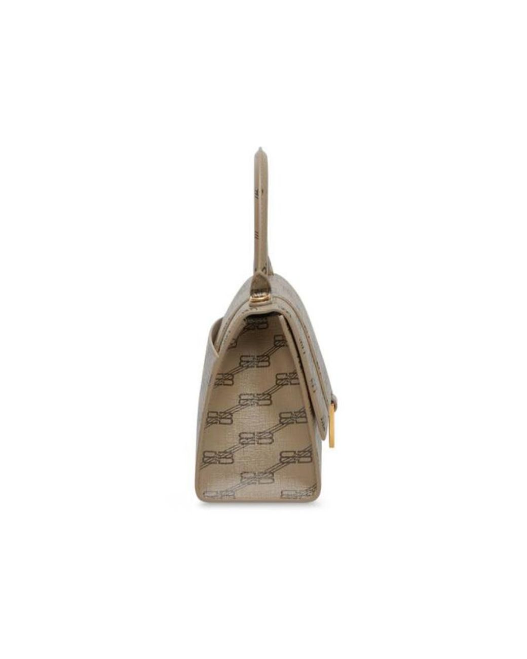 Balenciaga Natural Hourglass Small Tote Bag