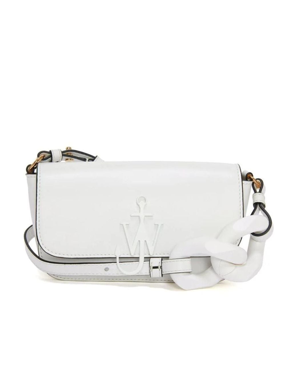 J.W. Anderson Gray Jw Anderson Anchor Logo Plaque Shoulder Bag