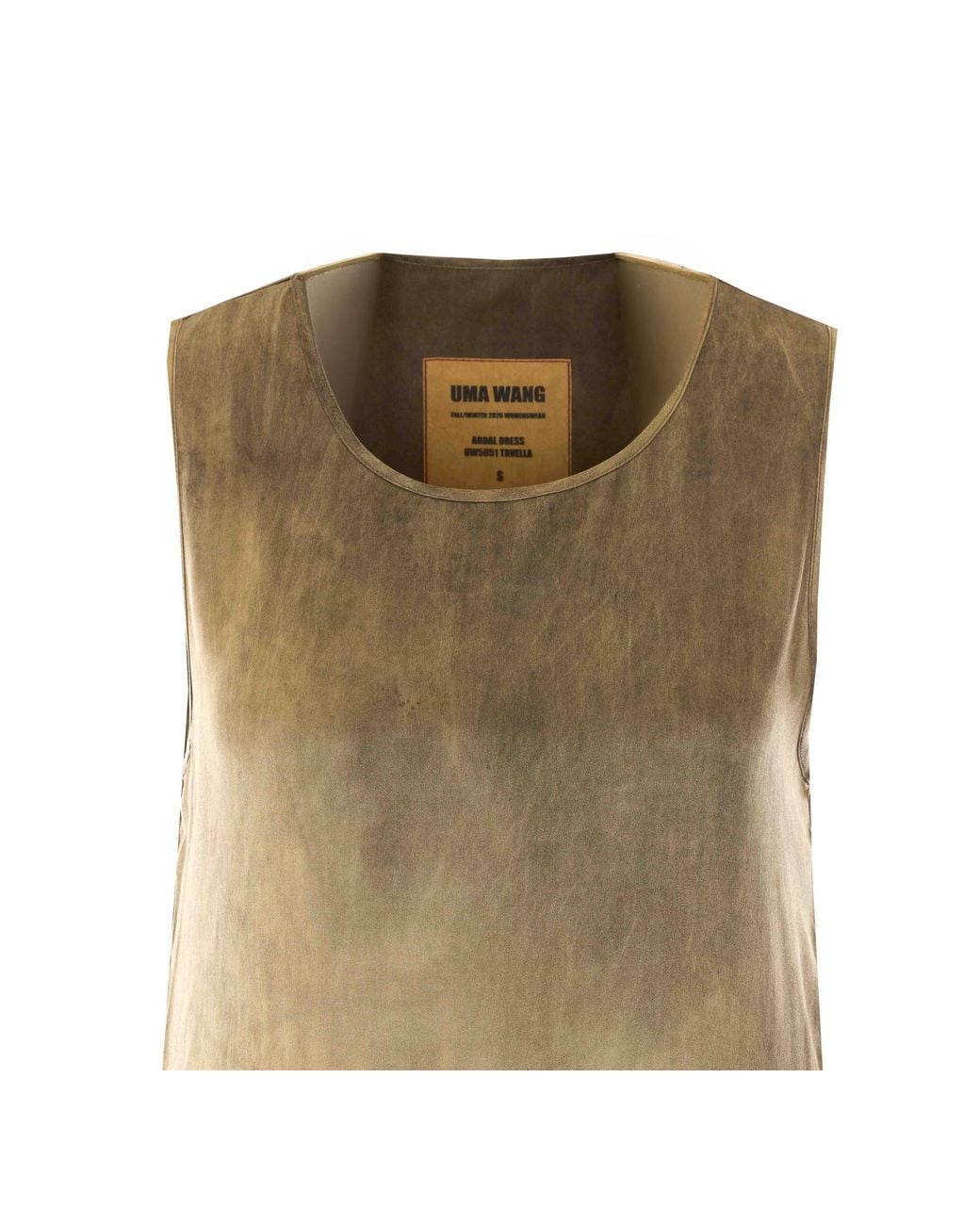 Uma Wang Natural Sleeveless Dress